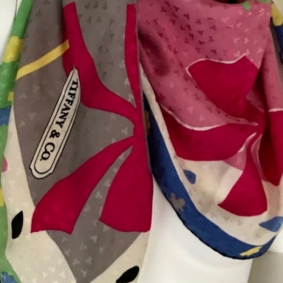 TIFFANY & CO. Silk Foulard Scarf - Picture 6 of 12